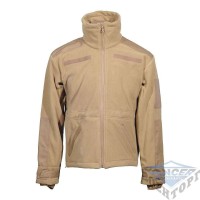 Куртка флісова вітрозахисна WINDPROOF JACKE FLEECE койот
