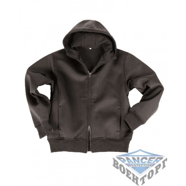 Тактическая ветровка NEOPRENJACKE FLEECEGEFUTTERT черная - 3218800