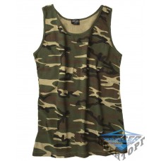 Майка армійська TANK TOP COTTON WOODLAND