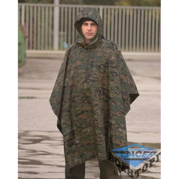 Дощовик-пончо PONCHO R/S DIGITAL W/L - 3218824