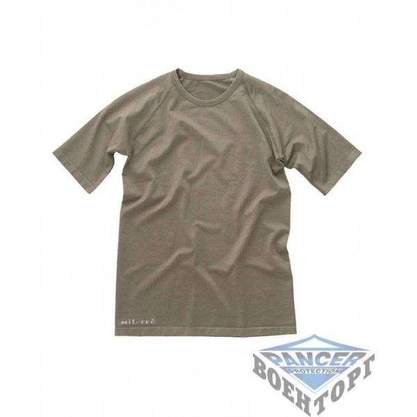 Спортивная футболка T-SHIRT MIL-TEC SPORTS олива - 3218858