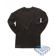 Футболка с длинными рукавами LANGARMSHIRT MIL-TEC SPORTS черная