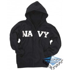 Толстовка  ?NAVY? GYM JACKET темно-синяя