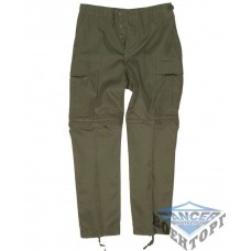 Штани тактичні OD ZIP-OFF BDU STYLE PANTS тактичні OD ZIP-OFF BDU STYLE PANTS