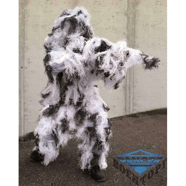 Костюм маскувальний GHILLIE SUIT ANTI FIRE 4PC. SNOW - 3218998