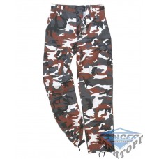Дитячі камуфляжні штани US RED CAMO KIDS BDU STYLE PANTS