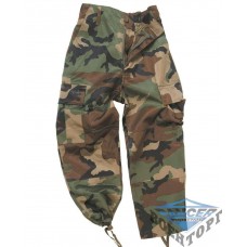 Дитячі камуфляжні штани US WOODLAND KIDS BDU STYLE PANTS