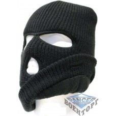 Балаклава KOPFHAUBE BALACLAVA 3-LOCH THINSUL™ черная