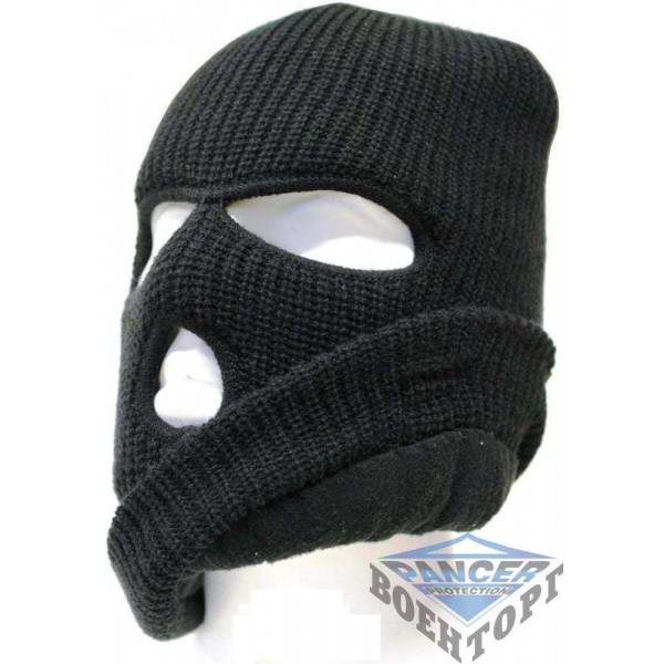Балаклава KOPFHAUBE BALACLAVA 3-LOCH THINSUL™ черная - 3219028