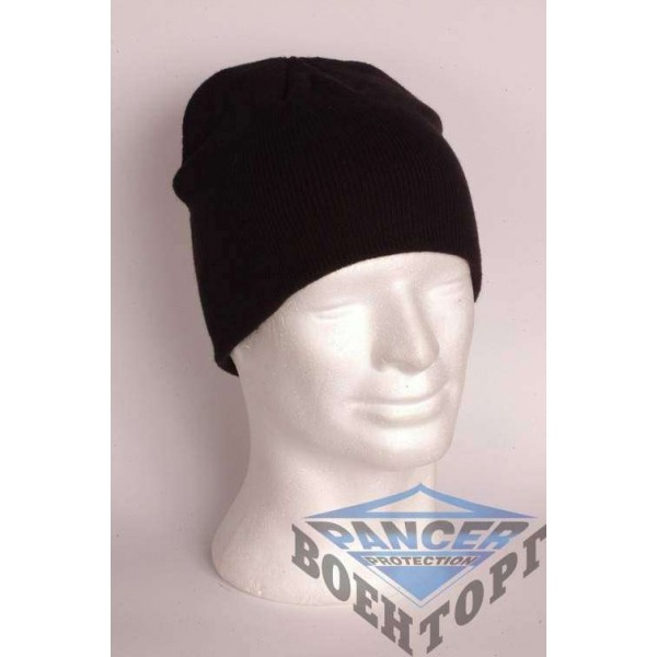 Шапка MIL-TEC BEANIE чорна - 3219034