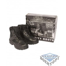 Ботинки охранника высокие SECURITY HALBSTIEFEL черные