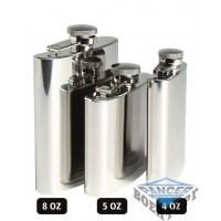 Армійська Фляга STAINLESS STEEL FLASK 4 OZ (110 ML)