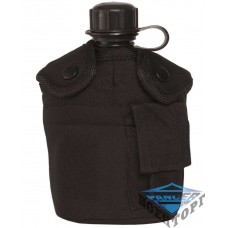 Фляга в чехле с подстаканником черный МИЛ ТЕК Германия
