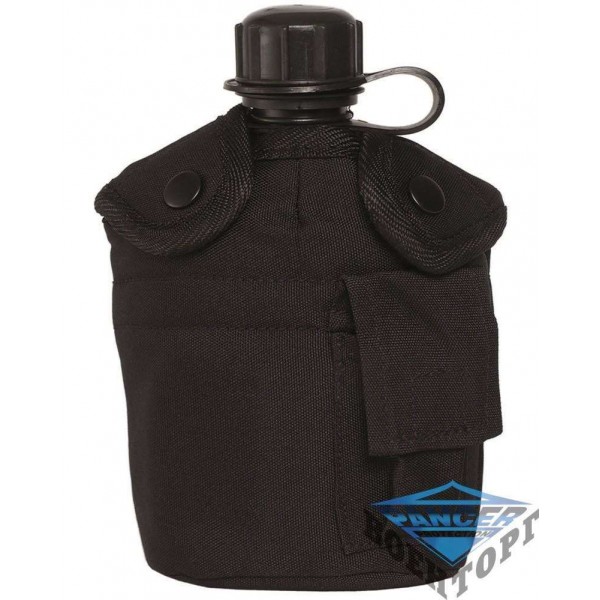 Фляга в чехле с подстаканником черный МИЛ ТЕК Германия - 3219134