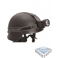 Фонарь налобный BLACK 3 LED PLUS 1 HEADLIGHT