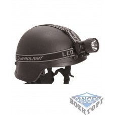 Фонарь налобный BLACK 3 LED PLUS 1 HEADLIGHT