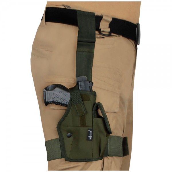 Універсальна пов'язка кобура Олива МИЛ ТЕК Німеччина - 3219233 Універсальна пов'язка кобура Олива МИЛ ТЕК Німеччина - 3219233