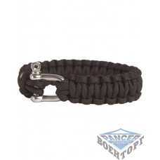 Браслет паракорд 22MM PARA BRACELET W.METAL CLOSURE чорний