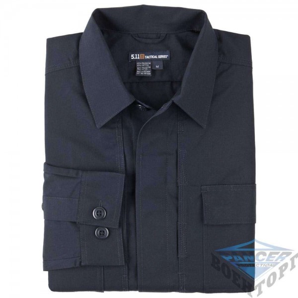 Сорочка 5.11 ripstop TDU long sleeve shirt Black - 3219710 Сорочка 5.11 ripstop TDU long sleeve shirt Black - 3219710