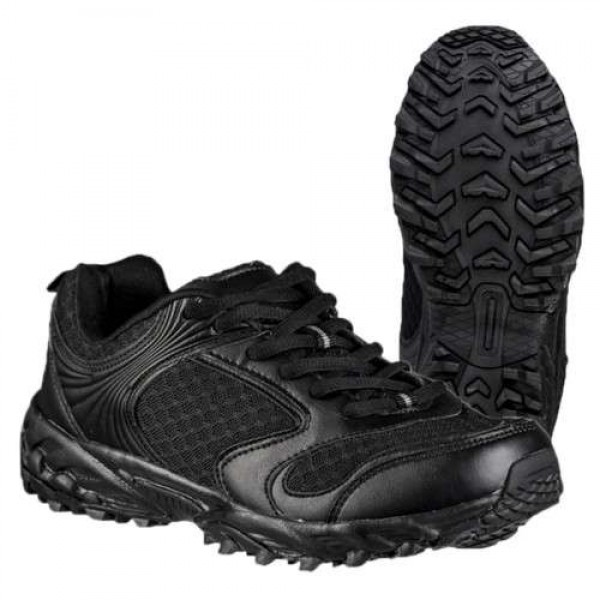 Тактические кроссовки Mil Tec GERMAN BLACK GENUINE OUTDOOR SPORT SHOES - 3239372