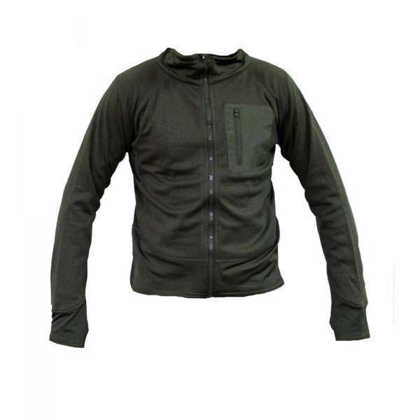 Тактическая флисовая рубашка MIL-TEC THERMOFLEECE OD - 3249579 Тактическая флисовая рубашка MIL-TEC THERMOFLEECE OD - 3249579