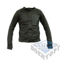Тактическая флисовая рубашка MIL-TEC THERMOFLEECE OD