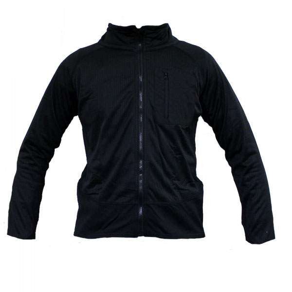 Тактична флісова сорочка MIL-TEC THERMOFLEECE Black - 3249581
