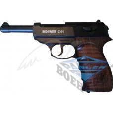 Пистолет пневматический Borner С41 Blowback. Корпус - металл