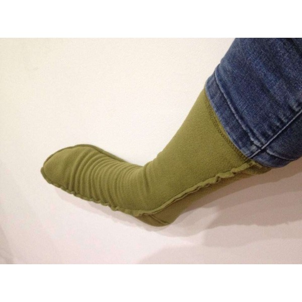 Термошкарпетки, флісові шкарпетки зимові Світла олива - 3288519 Термошкарпетки, флісові шкарпетки зимові Світла олива - 3288519