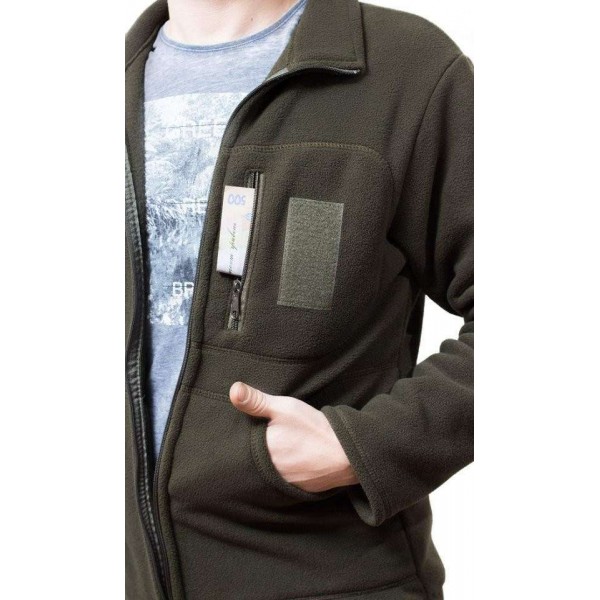 Кофта флісова, БАЗА - микрофлис 260 гр/м Олива - 3288546