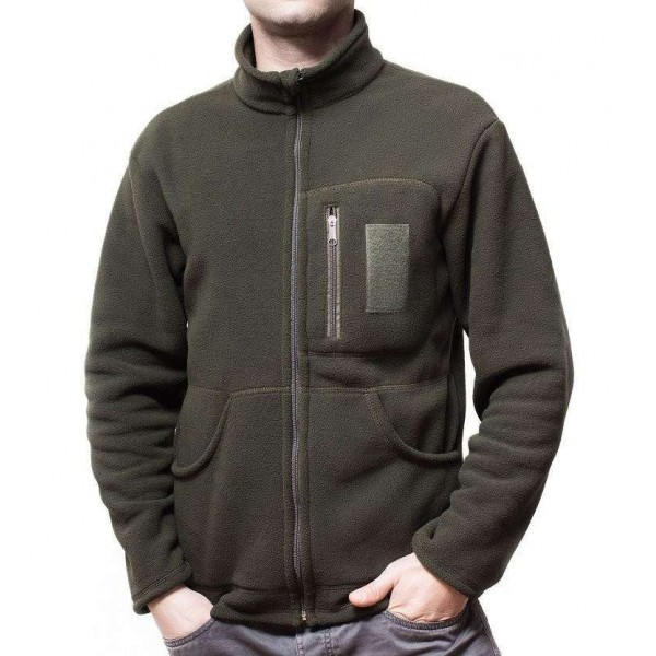 Кофта флісова, БАЗА - микрофлис 260 гр/м Олива - 3288546