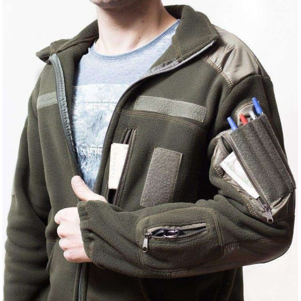 Кофта флисовая тактическая Олива 260гр/м - 3288548 Кофта флисовая тактическая Олива 260гр/м - 3288548
