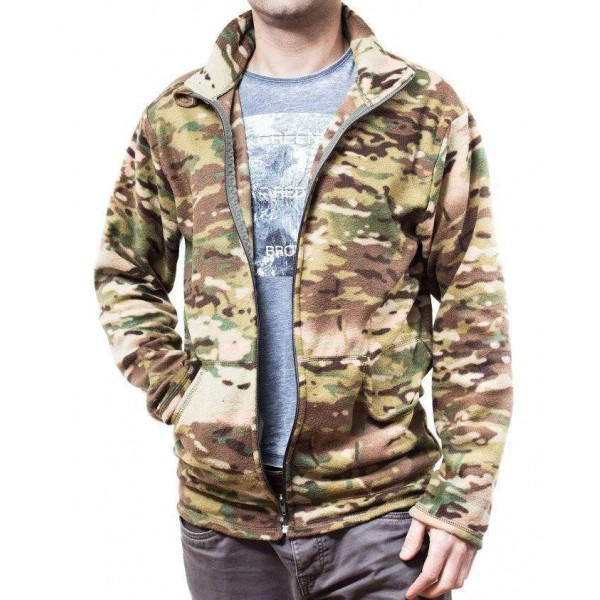 Кофта флісова, DFLEECE - 240 гр/м мультикам - 3288554 Кофта флісова, DFLEECE - 240 гр/м мультикам - 3288554