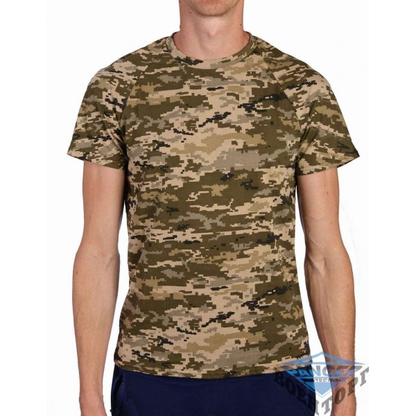 Футболка, ХБ, Пиксель ВСУ - 3288559