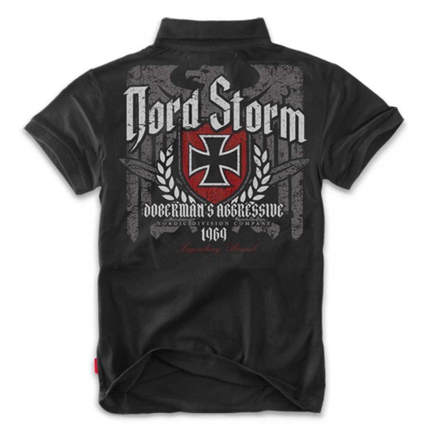 Футболка поло Dobermans Nord Storm TSP53BK - 3295815