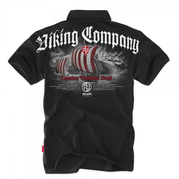 Футболка поло Dobermans Viking Company TSP130BK - 3295828
