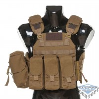 Бронежилет Plastoon Plate Carrier StC Coyote AK