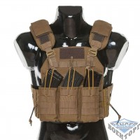 Бронежилет Plastoon Plate Carrier LtC Coyote AK-Open