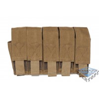 Подсумок для 5 гранат ВОГ-25 MOLLE Coyote