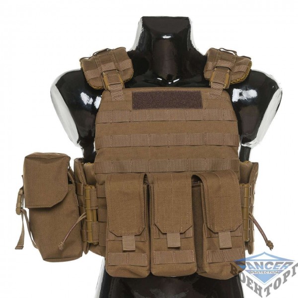 Бронежилет Plastoon 3 AK Coyote - 3298501
