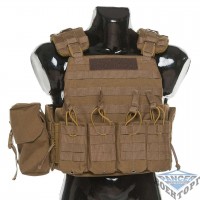 Бронежилет Plastoon 3 AK-Open Coyote