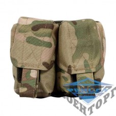 Подсумок гранатный двойной. Цвет: Multicam