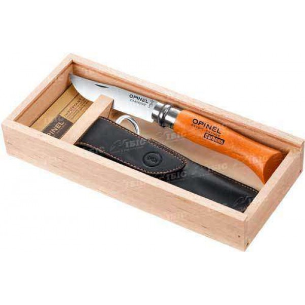 Нож Opinel №8 Carbone (в блистере) - 3307418 Нож Opinel №8 Carbone (в блистере) - 3307418