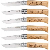 Набор ножей (6 шт.) Opinel Animalia