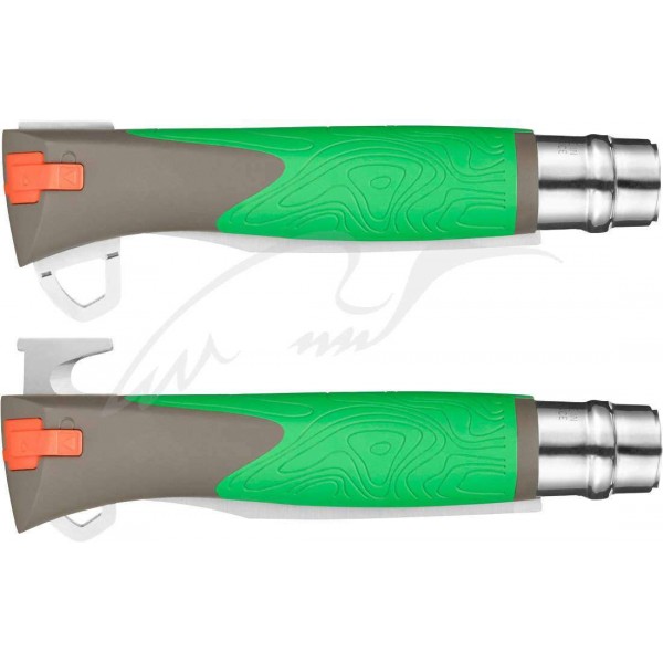 Нож Opinel №12 Explore зеленый - 3307447 Нож Opinel №12 Explore зеленый - 3307447