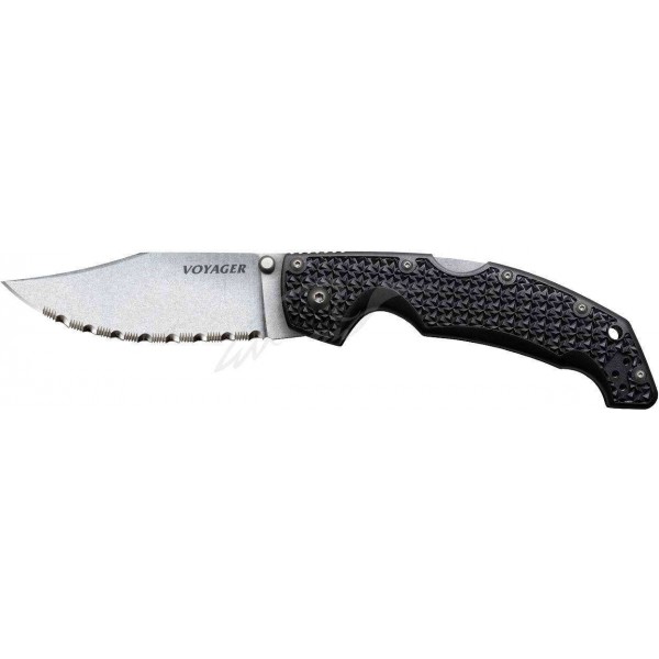 Нож Cold Steel Voyager Large Clip Point Serrated - 3307467