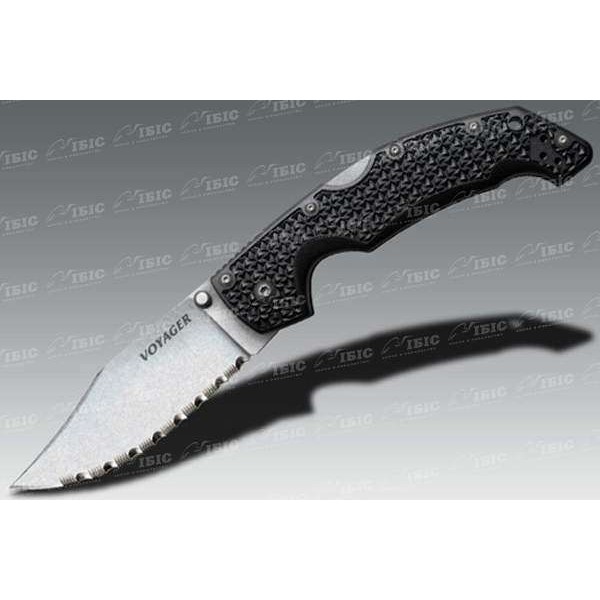 Нож Cold Steel Voyager Large Clip Point Serrated - 3307467