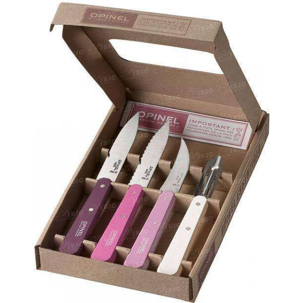 Набір ножів Opinel Les Essentiels Primarosa - 3307552 Набір ножів Opinel Les Essentiels Primarosa - 3307552