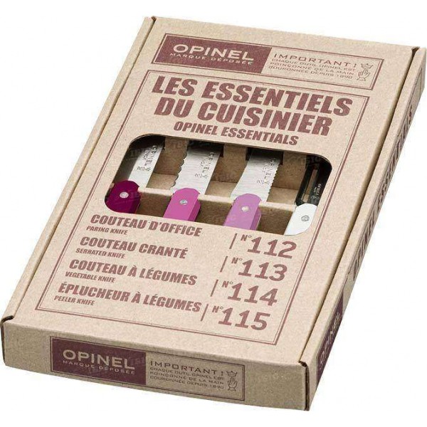 Набір ножів Opinel Les Essentiels Primarosa - 3307552 Набір ножів Opinel Les Essentiels Primarosa - 3307552
