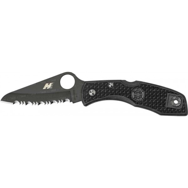Ніж Spyderco Salt 1 black blade spyderedge - 3307739